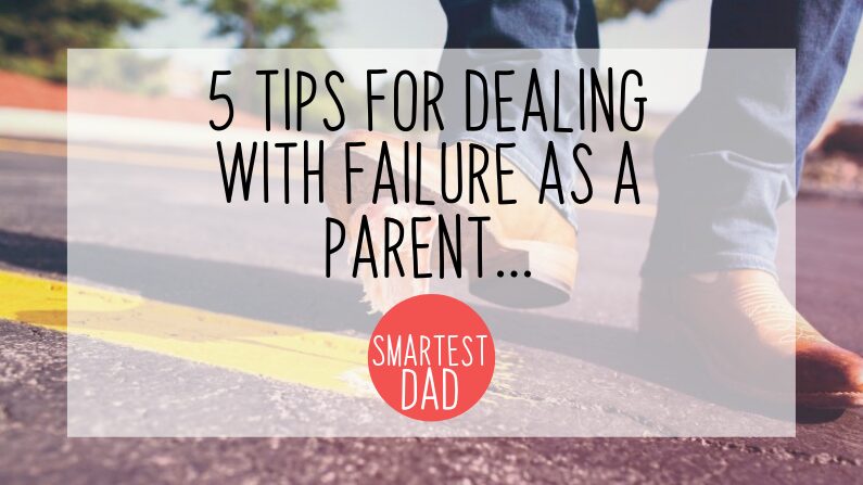Dealing with failure is an important skill for kids, and parents to learn...